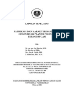 Fabrikasi Dan Karakterisasi Pandu Gelombang Planar