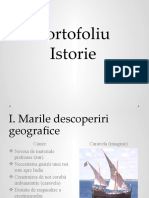 Portofoliu Istorie Semestrul I