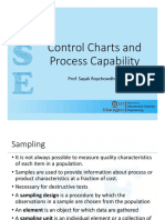 Control Charts and Process Capability: Prof. Sayak Roychowdhury