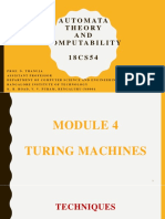 18CS54 - ATCI - MODULE 4 - TURING MACHINES - Part 2