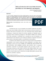 A Heteroidentificação Racial em Vagas Por Cotas em Universidades Públicas