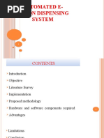 Automated E-Ration Dispensing System