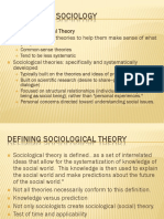 Theories of Sociology