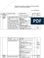 Planificare Calendaristica, 12, Filo, I