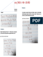 Solucionario - Tarea 5 - 1ER - AÑO