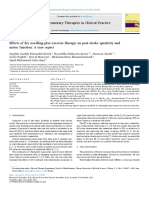 Effects of Dry Needling Plus Exercise Therapy On Post-Stroke Spasticity and Motor Function A Case Report