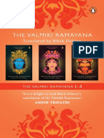 (1-3) Bibek Debroy - The Valmiki Ramayana (Set of 3 Volumes) - Penguin Classics (2017)