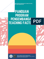 Panduan Pengembangan Teaching Factory