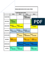 Programa Observaciones Visita o Salida A Terreno Sagi