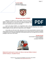 Ética no Serviço Público Federal segundo o Decreto no 1.171/1994