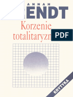 Hannah Arendt - Korzenie Totalitaryzmu