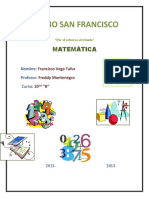 Matematicas Caratula