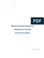 Manual de Boas Práticas Na Utilização de Veículos de Serviços Gerais