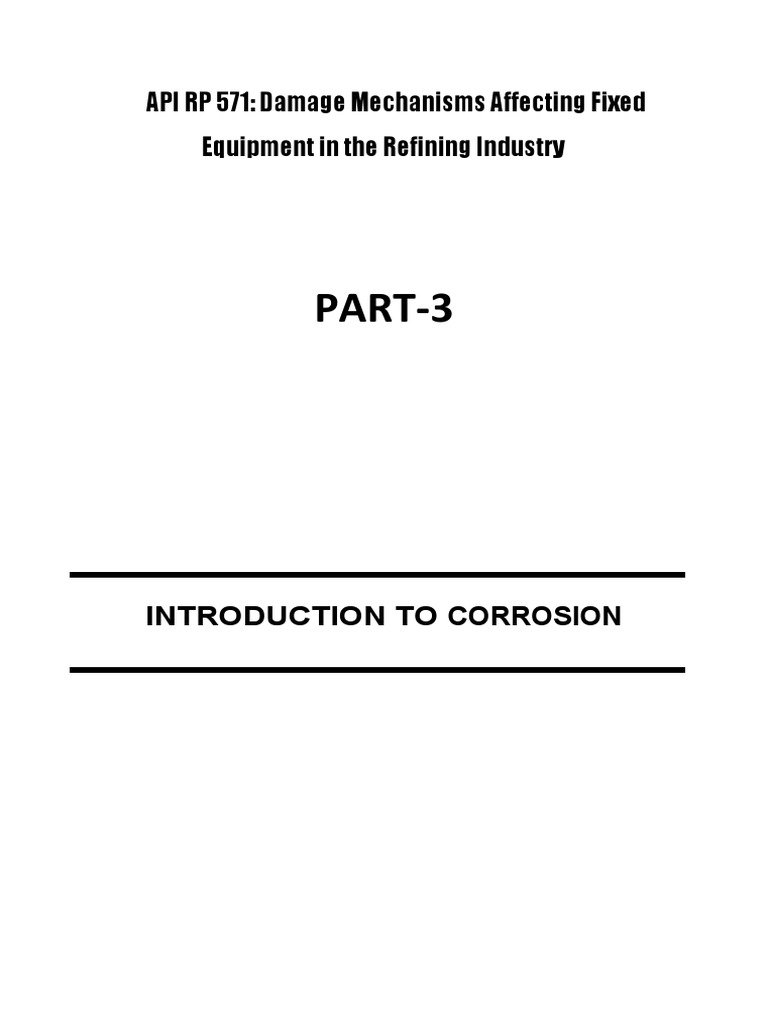 File 4 API 571 Chap 3 | PDF | Corrosion | Electrochemistry
