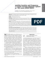 Severity of Patellar Luxation and Frequency of Concomitant Cranial Cruciate Ligament Rupture in Dogs: 162 Cases (2004-2007)