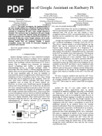 Implementasi Google Assistant With Raspberry Pi 3