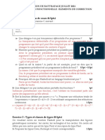 Exam - INF112 - Prog-Fonct - IN1 - 2020-2021 - Rattrapage - Elements de Correction