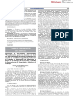 Procedimiento para la elección de representantes de trabajadores ante comités de seguridad y salud