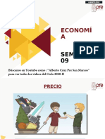 Economía Semana 09 Ciclo 2020-II