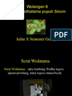 Serat Wedatama Sinom