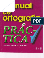 Manual de Ortografia Práctica - Josefina Abuadily Nahúm