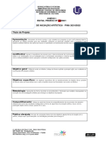 ANEXO I (Obrigatório) - Formulário de Inscrição - 1