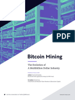 Bitcoin Mining: The Evolution of A Multibillion Dollar Industry