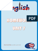 Homework Unit 7