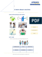 Let's Learn About Vaccines: Recurso Activity 3