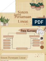 Sistem Persamaan Linear