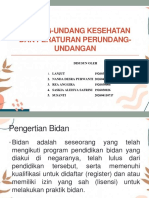 Undang-Undang Kesehatan Dan Peraturan Perundang-Undangan