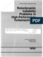 Rotordynamic Instability Problems in High Performance Turbomachinery 1990