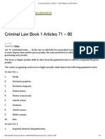 Criminal Law Book Articles 71-80