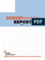 Survey: Building A Shared Narrative For BC's Non-Profit Sector