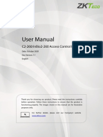 C2 260inbio2 260 - User Manual Zkteco Colombia Control de Acceso