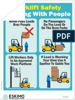 Forklift Poster