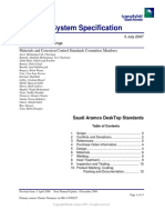 Materials System Specification