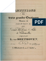 Partitura Completa - String Quartet No.8, Op.59 No.2 (Beethoven)