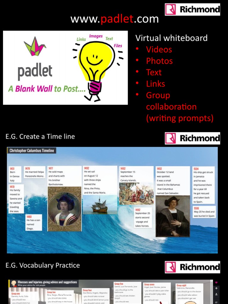 Padlet: Virtual Whiteboard | PDF | Art