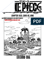 Fakta One Piece Chapter 1035