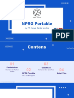 NPRG Portable Product Knowledge