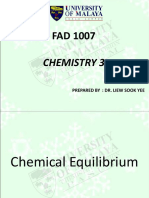 LECTURE NOTE Chemical Equilibrium Student Version
