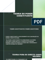 Teoria do Poder Constituinte e seus Princípios