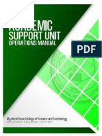 Academic Support Unit Manual FINAL