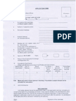 Application for District Welfare Officer