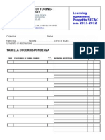 Learning Agreement SECAC