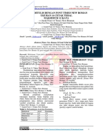 Template Jurnal Keperawatan Imelda