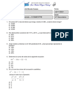 4to Sec 2021 VII Periodo - 4to Bimestre Matemática