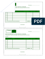 Template Nota Microsoft Word - Green Purworejo