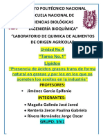 TAREA No.1 - B) - LIPIDOS